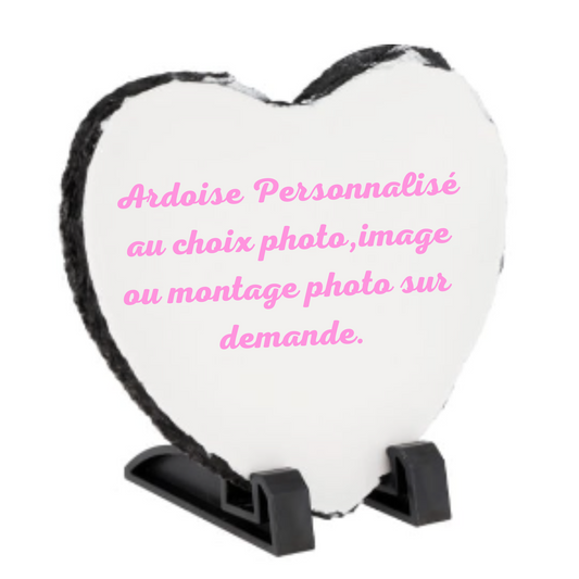 Ardoise cœur